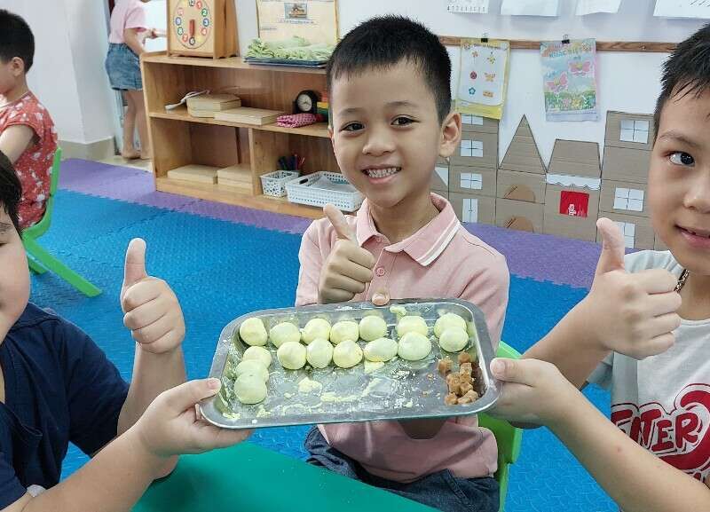 Tết Hàn Thực của các bé khối MGL