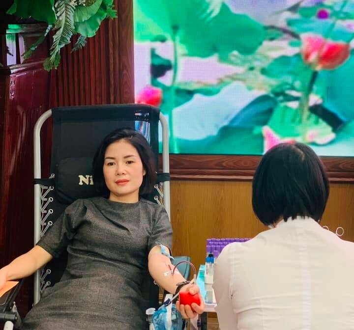 TRƯỜNG MẦM NON TÂY HỒ THAM GIA NGÀY HỘI HIẾN MÁU TÌNH NGUYỆN QUẬN TÂY HỒ NĂM 2023