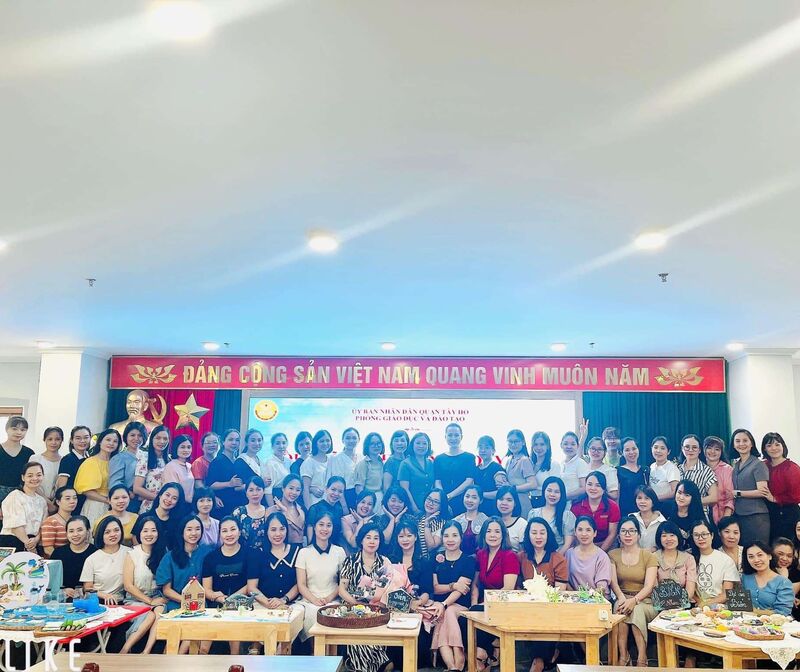 Lớp "Bồi  dưỡng dạy học dựa trên dự án trong giáo dục mầm non"