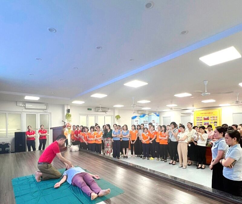 Trường MN An Dương Học Bồi Dưỡng CĐ "Phòng, Chống Tai Nạn Thương Tích Và Phương Pháp Sơ, Cấp Cứu Ban Đầu”