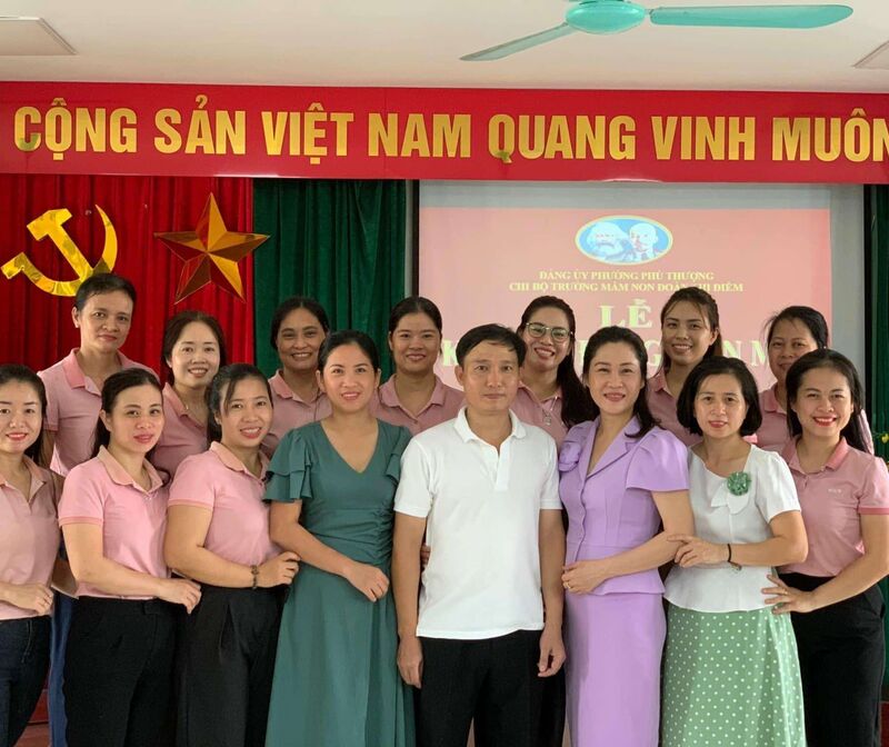 🎉 CHI BỘ TRƯỜNG MN ĐOÀN THỊ ĐIỂM TỔ CHỨC LỄ KẾT NẠP ĐẢNG VIÊN MỚI