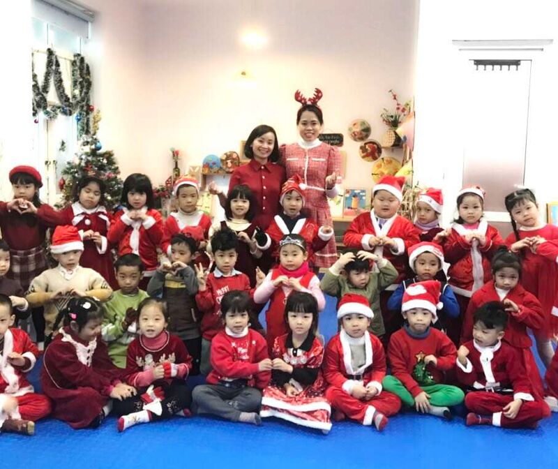 Báo cáo dự án: Noel đáng nhớ của các bé khối mẫu giáo lớn.