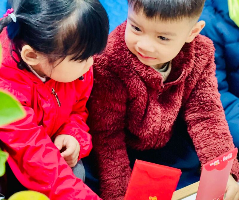 Báo cáo dự án " Phong bao lì xì " của khối Mẫu giáo bé 🧧🧧🧧