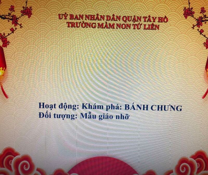 Hoạt động khám phá: Tìm hiểu về bánh chưng