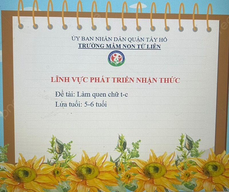 Hoạt động : Làm quen chữ cái t-c