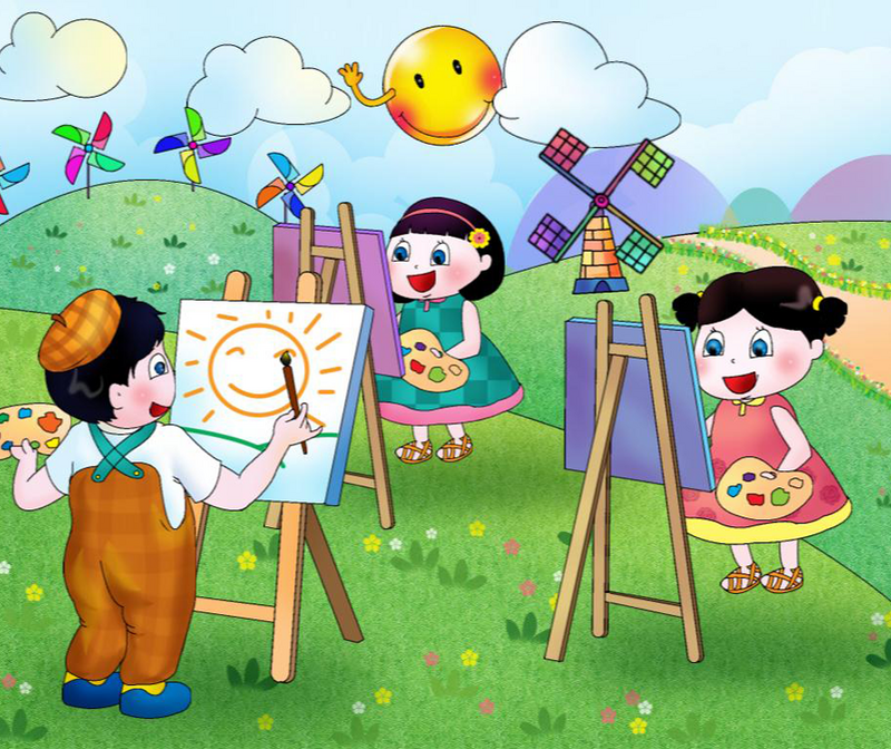 Bài giảng điện tử: Tô nét và tô màu tranh chú hề