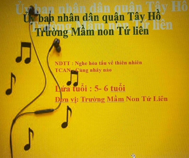 HĐ ÂM NHẠC NDTT : Nghe hòa tấu về thiên nhiên TCAN : Cùng nhảy nào