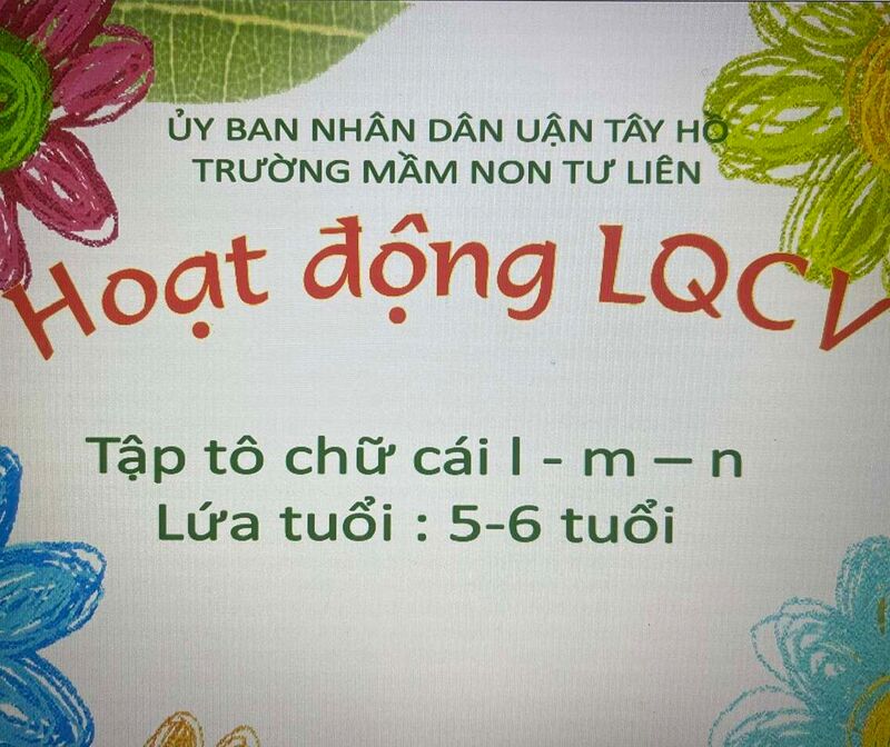 LQCV  Tập tô m- n- l