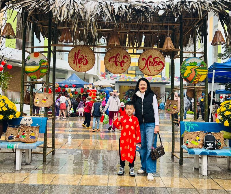 TRƯỜNG MẦM NON NHẬT TÂN TỔ CHỨC THÀNH CÔNG “HỘI CHỢ XUÂN 2024”