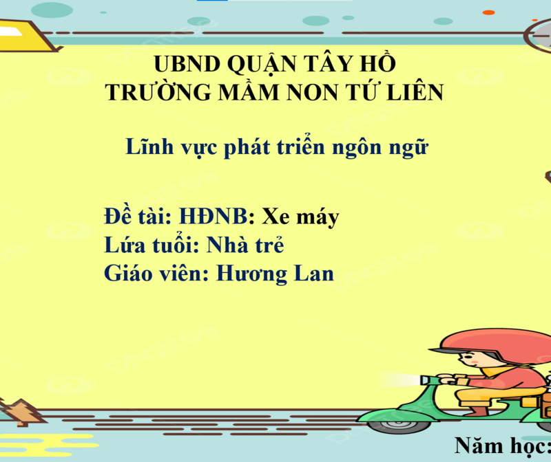 Hoạt động nhận biết:  Xe máy