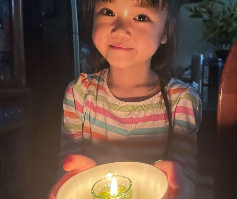 cô và các bé lớp A3 tham gia hưởng ứng giờ trái đất 🌎🌎