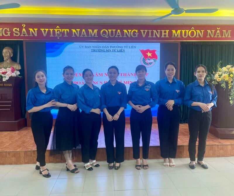 Chi đoàn Trường Mầm non Tứ Liên hưởng ứng tháng thanh niên 2024, kỉ niệm 93 năm ngày thành lập Đoàn TNCS Hồ Chí Minh