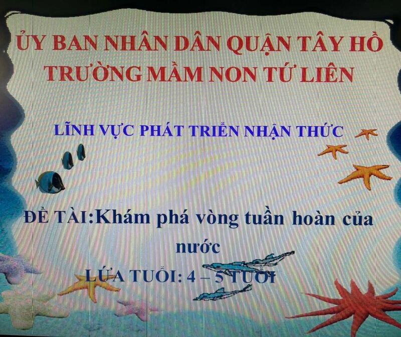 Hoạt động khám phá: Khám phá vòng tuần hoàn của nước