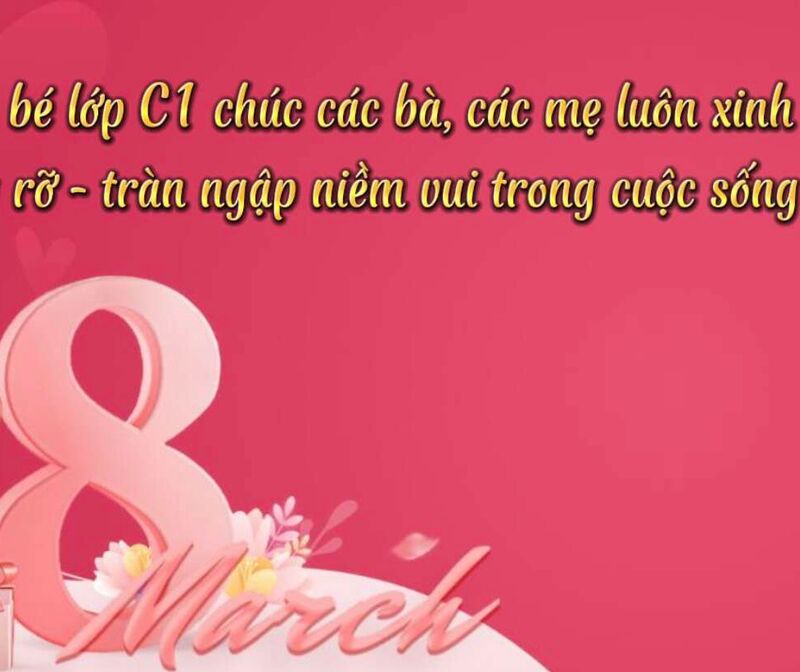 HOẠT ĐỘNG CHÀO MỪNG NGÀY 8/3 CỦA CÁC BÉ LỚP C1