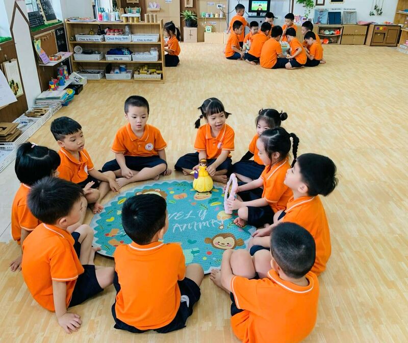 💓 Tiết kể chuyện sáng tạo của các bé mẫu giáo lớn A3 🤩