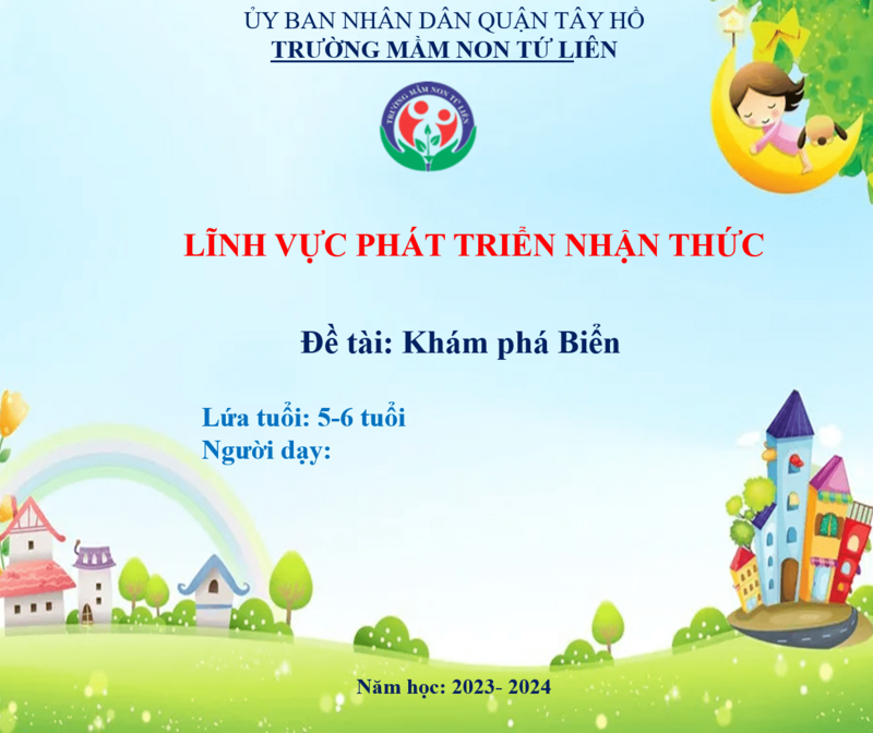 Hoạt động : Khám phá Biển - MGL