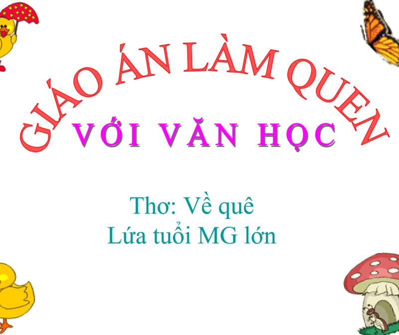 Thơ: Về quê