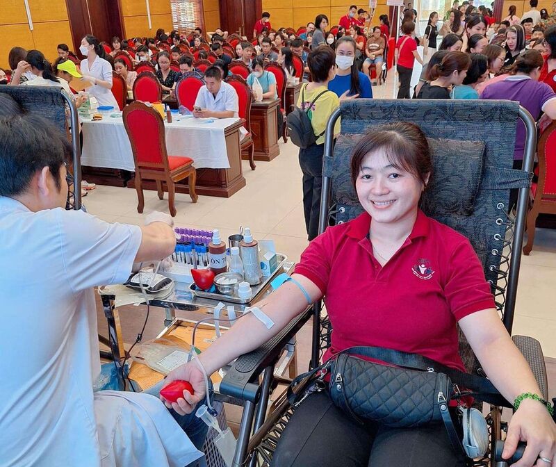 📣📣📣 TRƯỜNG MẦM NON QUẢNG AN THAM GIA CHIẾN DỊCH: " GIỌT MÁU HỒNG HÈ" NĂM 2024