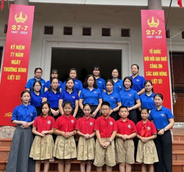 TRƯỜNG TIỂU HỌC PHÚ THƯỢNG  HƯỚNG TỚI NGÀY THƯƠNG BINH LIỆT SỸ 27/7