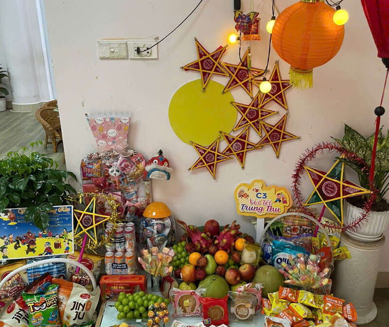 Tết trung thu của các bạn lớp nhỏ lớp MGB - C3