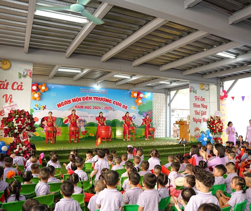 🌸TRƯỜNG MẦM NON PHÚ THƯỢNG HÂN HOAN TRONG NGÀY HỘI BÉ ĐẾN TRƯỜNG  NĂM HỌC 2024 - 2025