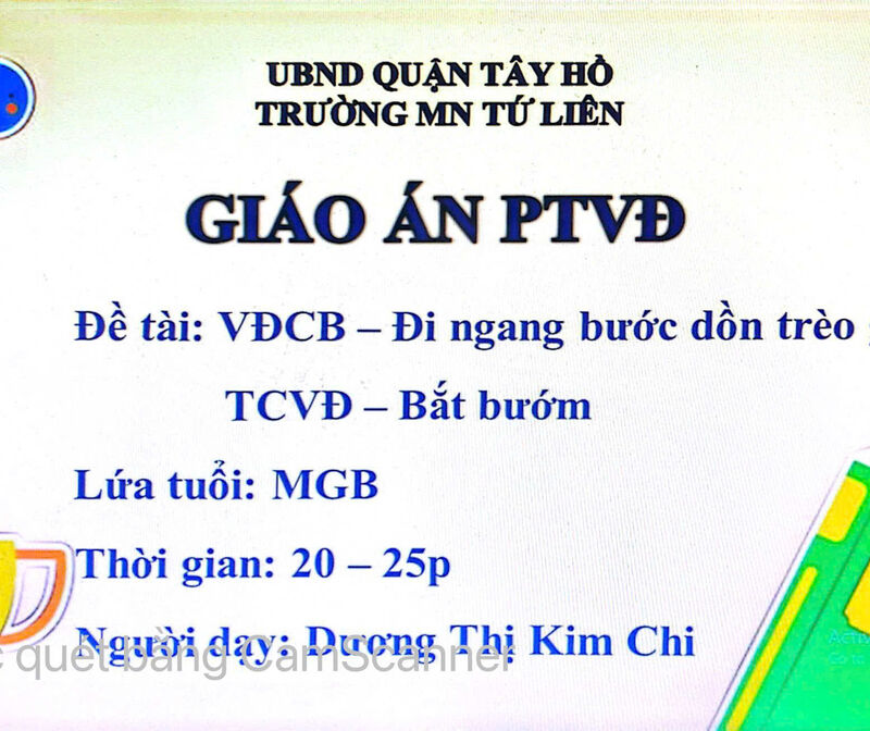 Hoạt động PTTC: Đi ngang bước dồn trèo ghế