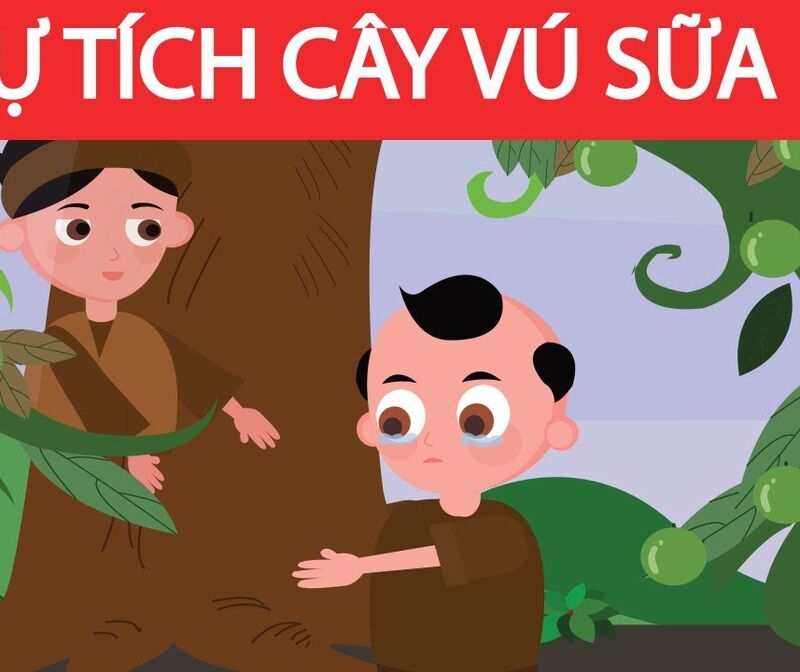 Làm quen: Kể chuyện sáng tạo: Nghĩ kết cho câu chuyện:  Sự tích cây vú sữa