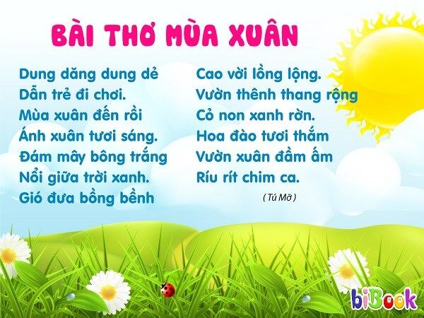Bài giảng điện tử đề tài : Mùa xuân"