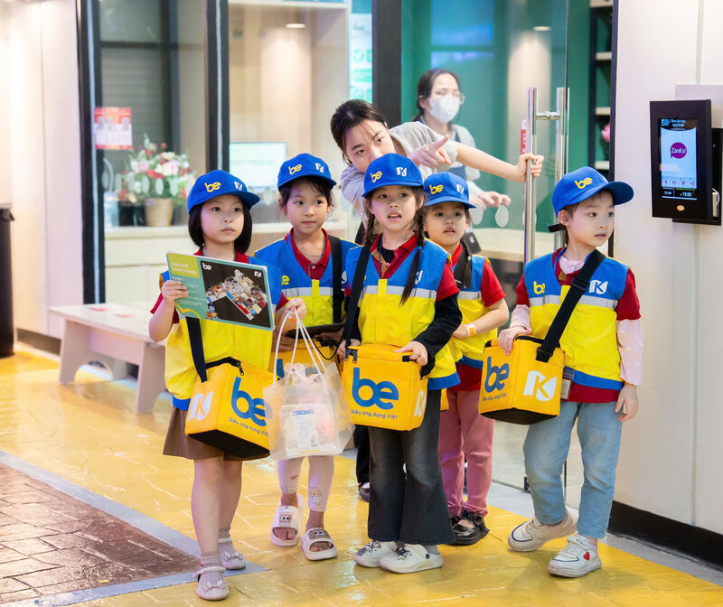 TRƯỜNG MẦM NON TỨ LIÊN TỔ CHỨC CHO TRẺ THAM QUAN TRẢI NGHIỆM TẠI KIDZANIA