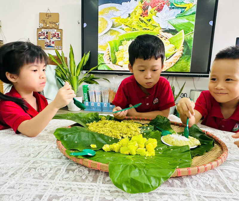 DỰ ÁN “CỐM” CỦA CÁC BÉ KHỐI MẪU GIÁO LỚN ĐÃ CHÍNH THỨC KHÉP LẠI 💖