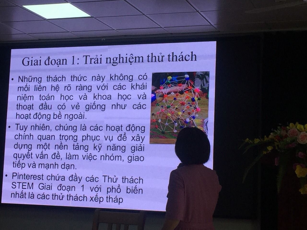 Cán bộ- giáo viên trường MN Tứ Liên tham gia bồi dưỡng chuyên đề