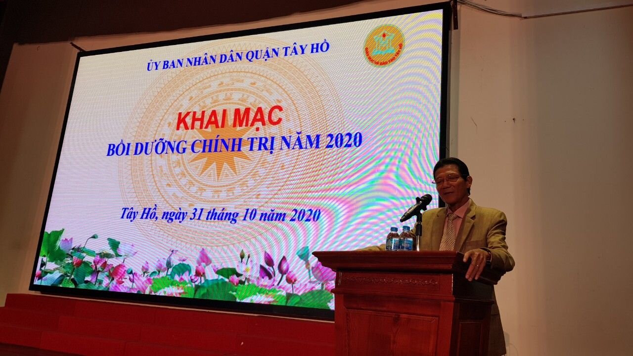 KHAI MẠC BỒI DƯỠNG CHÍNH TRỊ HÈ 2020