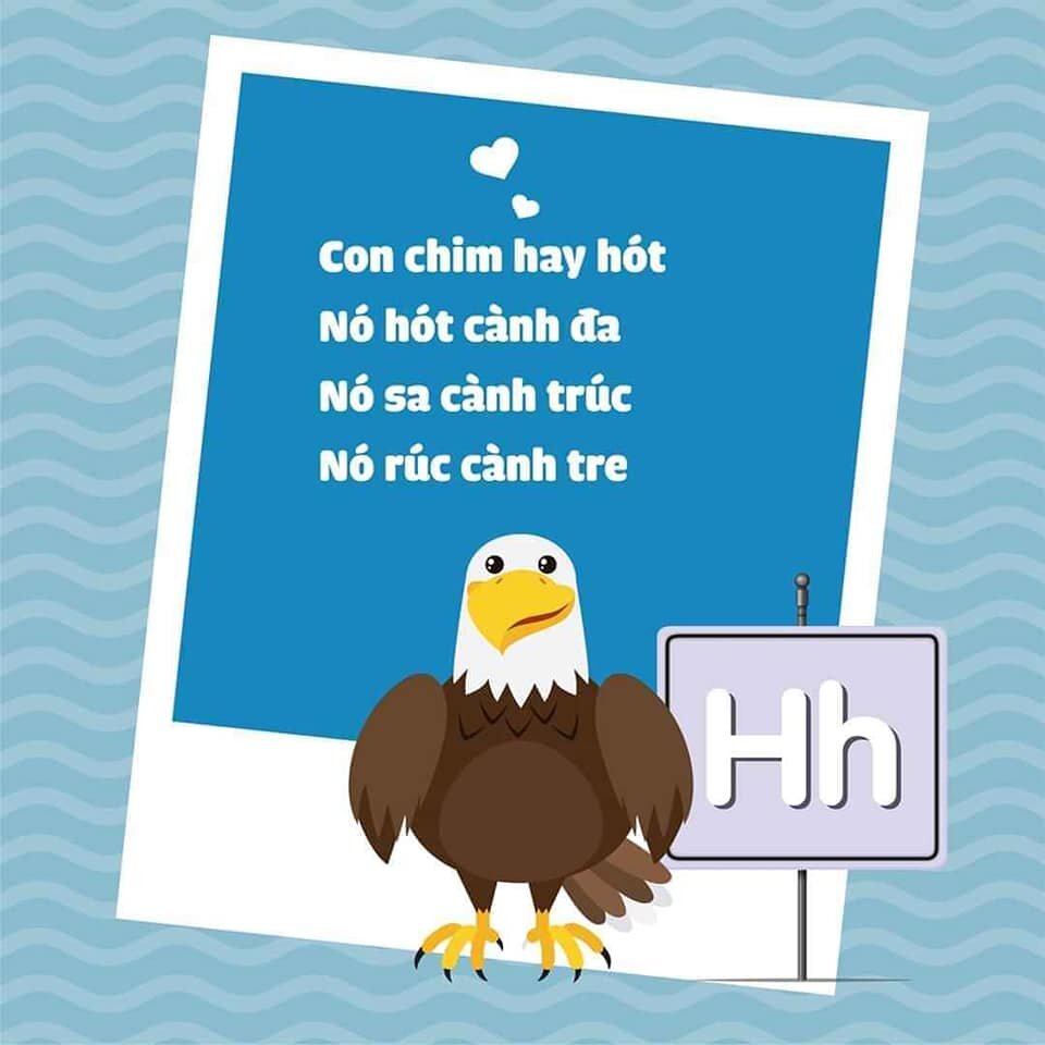 Học chữ cái qua thơ