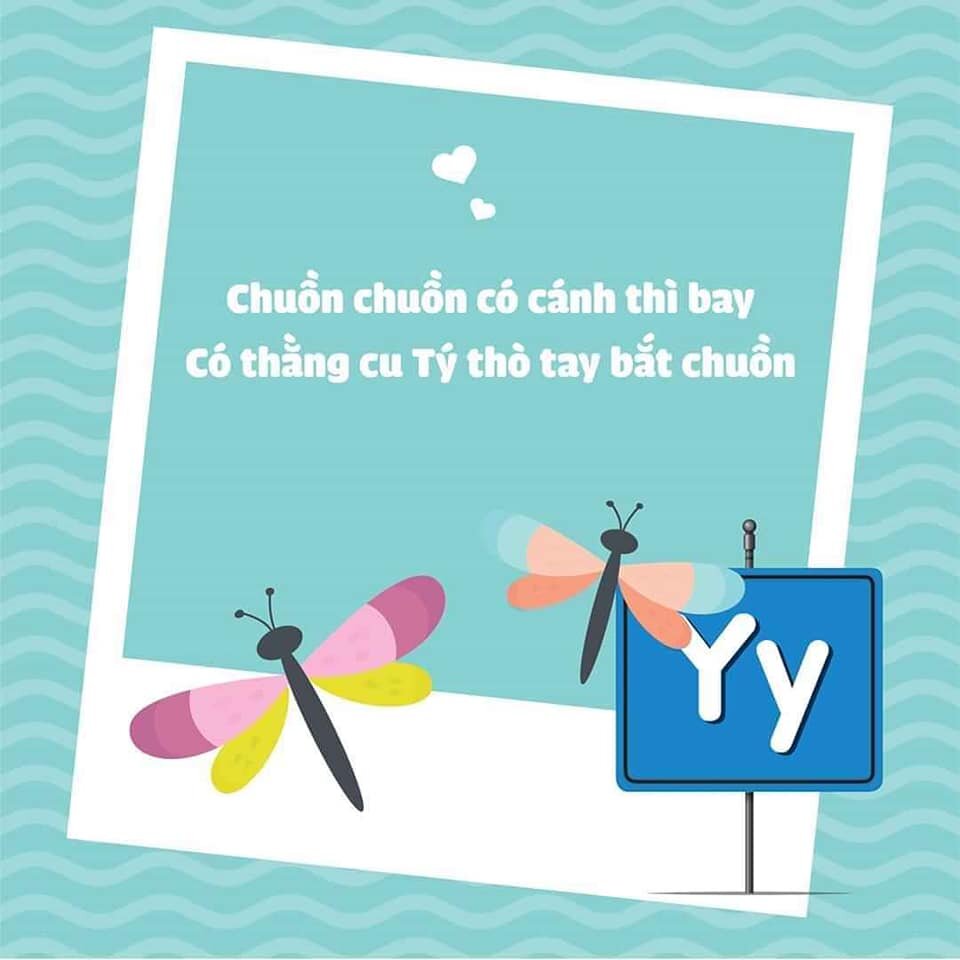 Học chữ cái qua thơ