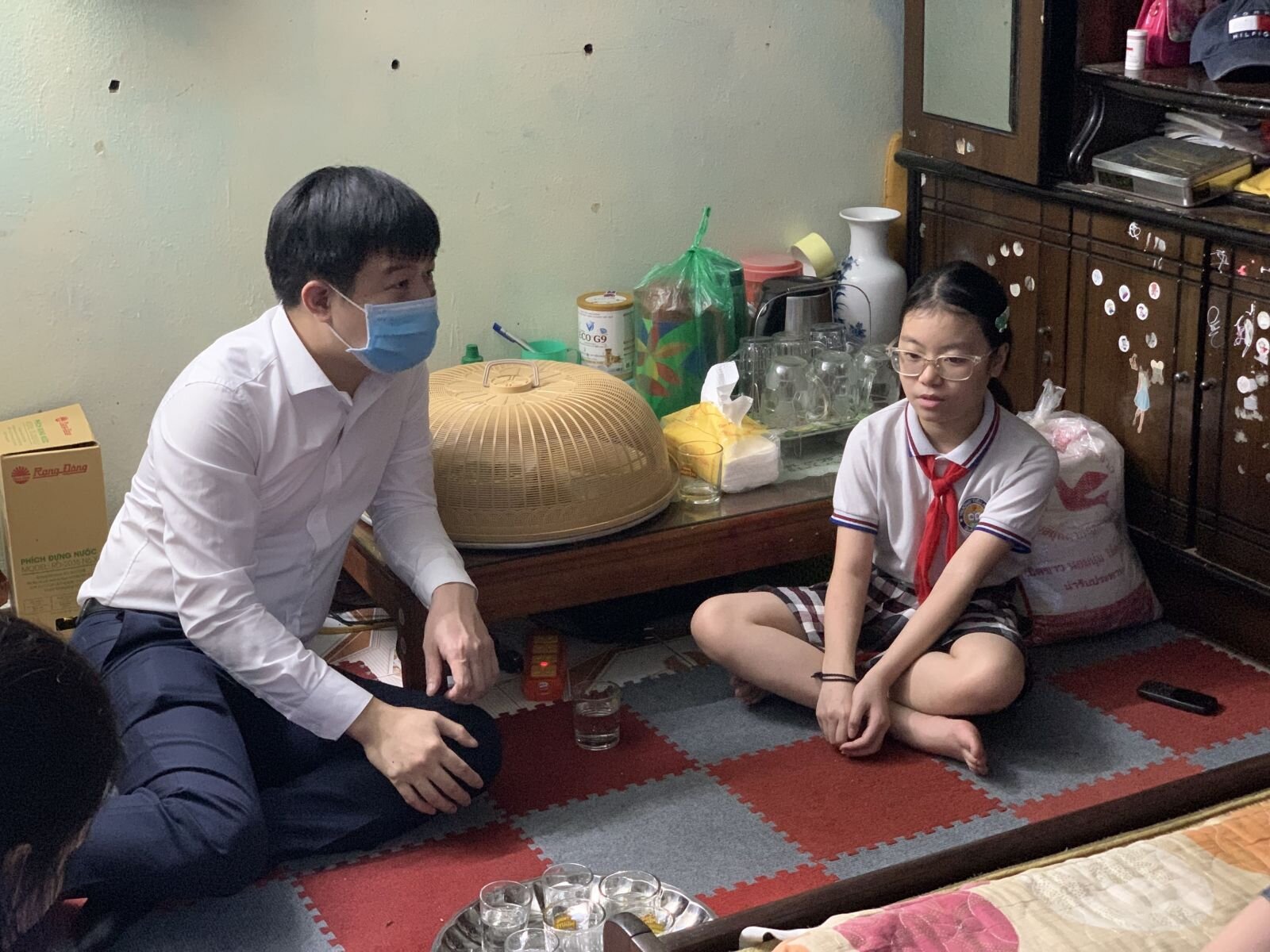 Đồng hành cùng em đến trường.