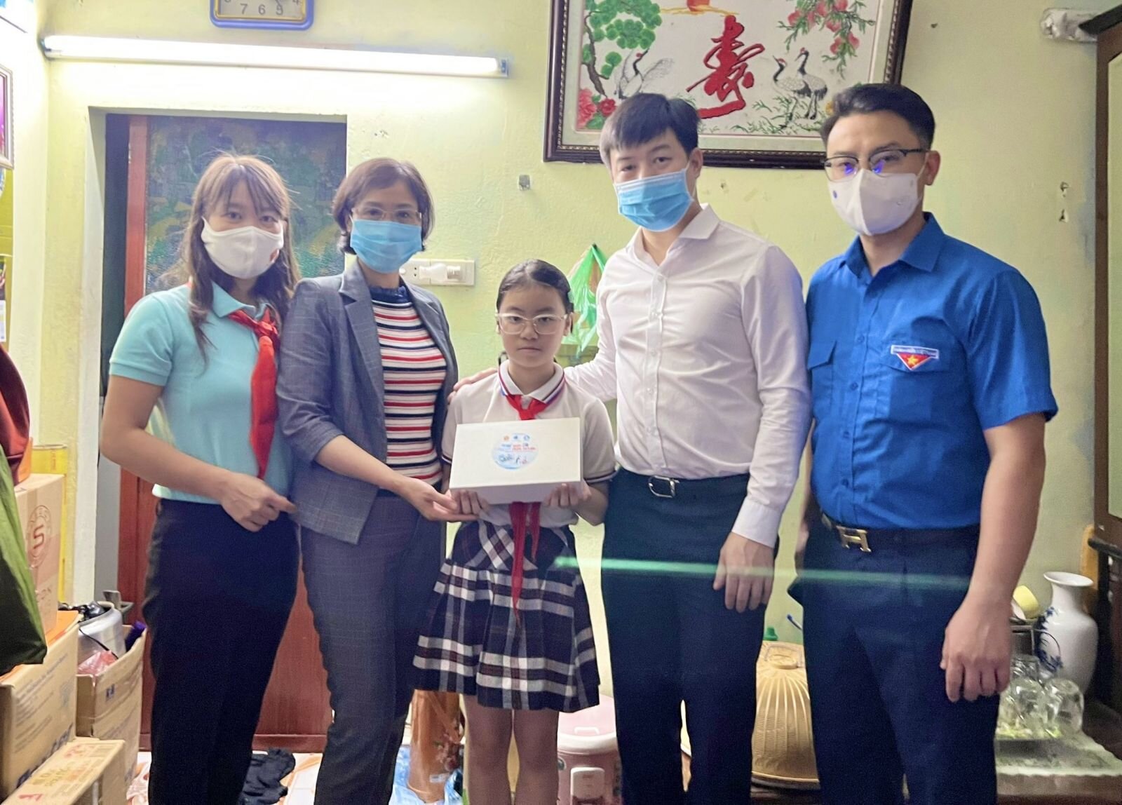 Đồng hành cùng em đến trường.