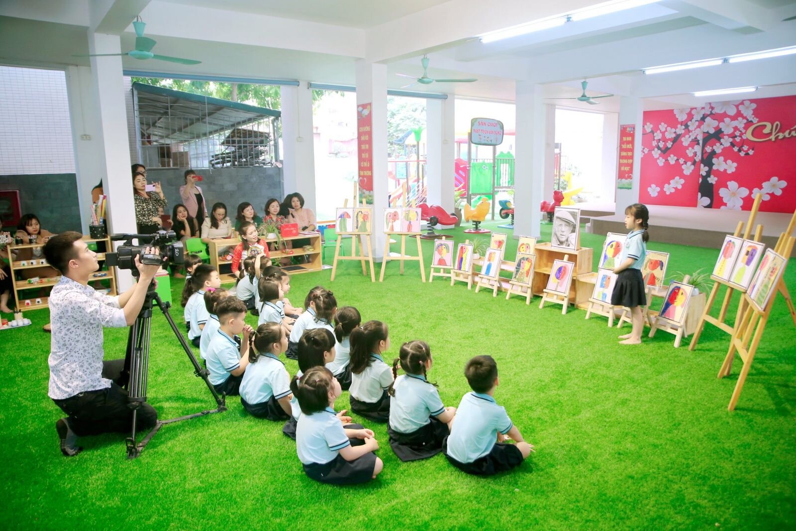 TRƯỜNG MẦM NON TỨ LIÊN TỔ CHỨC HOẠT ĐỘNG KIẾN TẬP TIẾT HỌC ĐẠT GIẢI CAO TRONG HỘI THI GIÁO VIÊN GIỎI CẤP QUẬN NĂM HỌC 2020-2021.