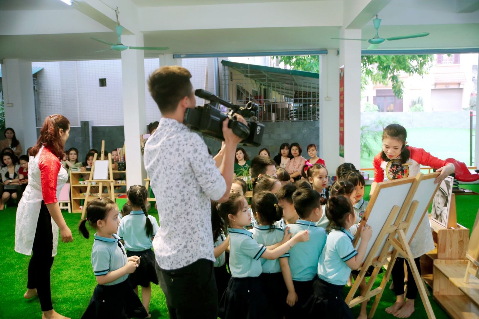 TRƯỜNG MẦM NON TỨ LIÊN TỔ CHỨC HOẠT ĐỘNG KIẾN TẬP TIẾT HỌC ĐẠT GIẢI CAO TRONG HỘI THI GIÁO VIÊN GIỎI CẤP QUẬN NĂM HỌC 2020-2021.