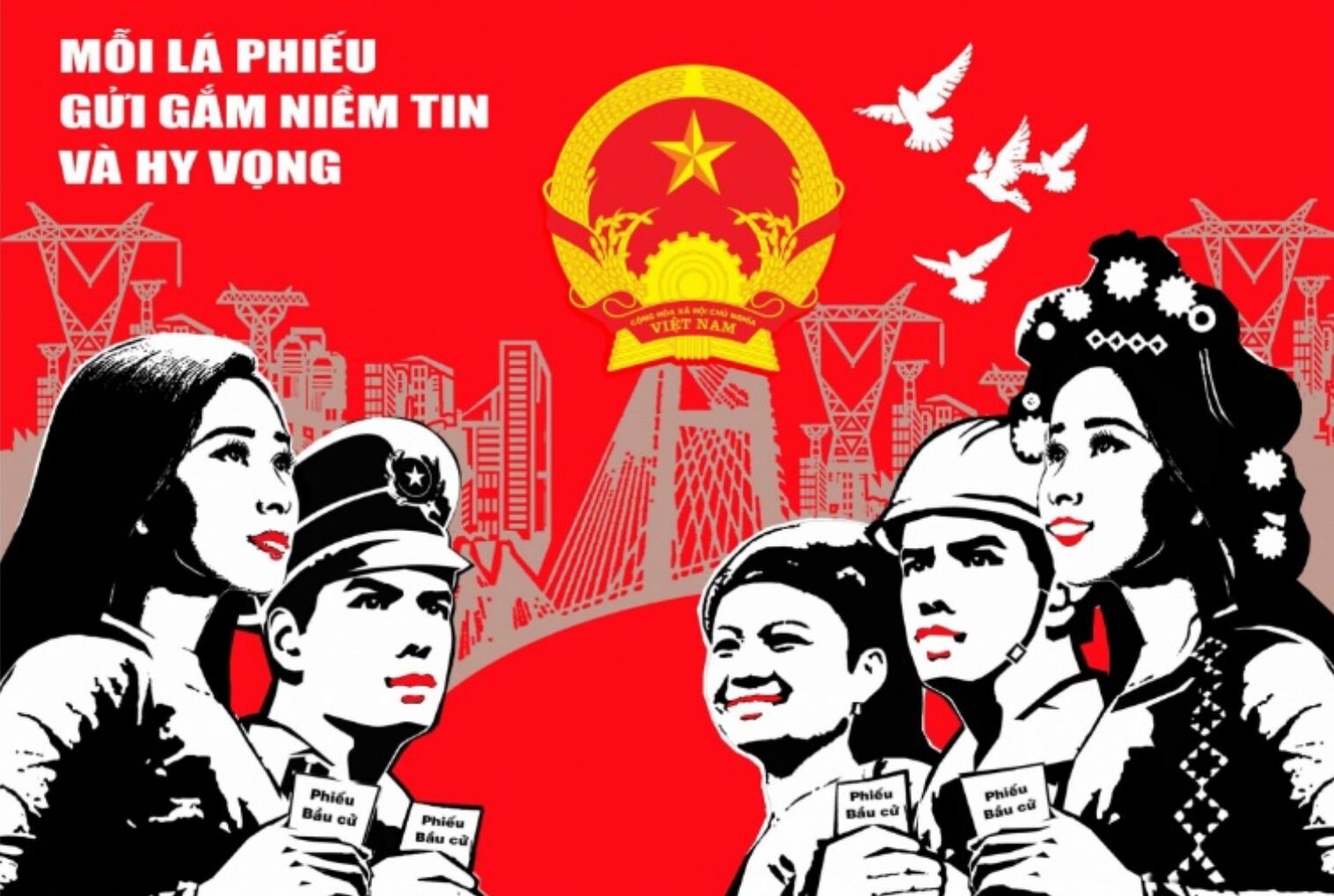 NHIỆT LIỆT CHÀO MỪNG NGÀY BẦU CỬ ĐẠI BIỂU QUỐC HỘI KHÓA XV VÀ ĐÀI BIỂU HỘI ĐỒNG NHÂN DÂN CÁC CẤP NHIỆM KỲ 2021-2026