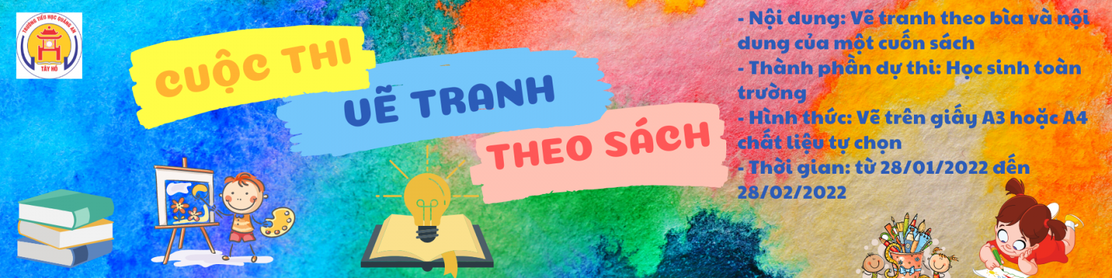 CUỘC THI VẼ TRANG THEO SÁCH