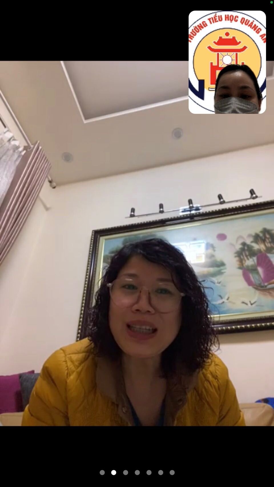 Tiết chuyên đề môn mĩ thuật lớp 2.