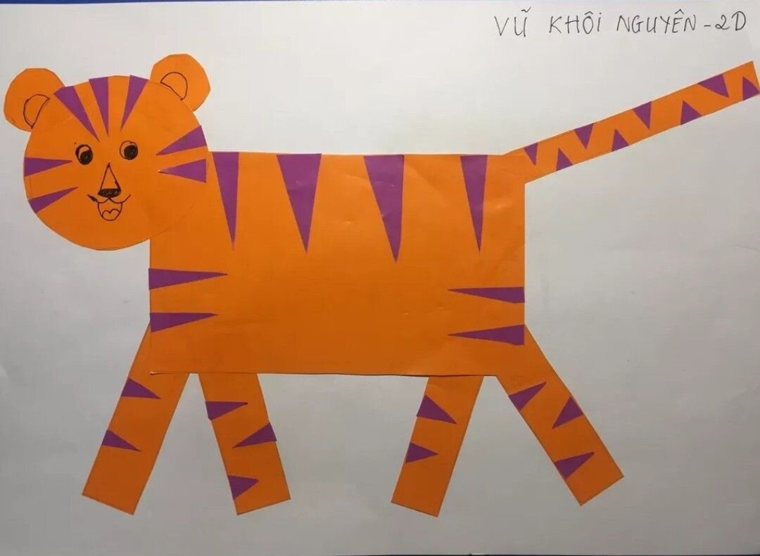 Tiết chuyên đề môn mĩ thuật lớp 2.