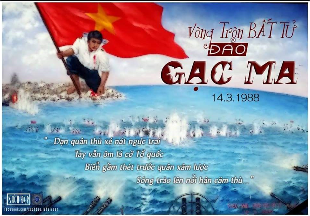 HÀNH TRÌNH TÌM VỀ CỘI NGUỒN - KỶ NIỆM 34 NĂM TRẬN CHIẾN ĐẢO GẠC MA - BẢN HÙNG CA BẤT TỬ (14.03.1988 - 14.3.2022)