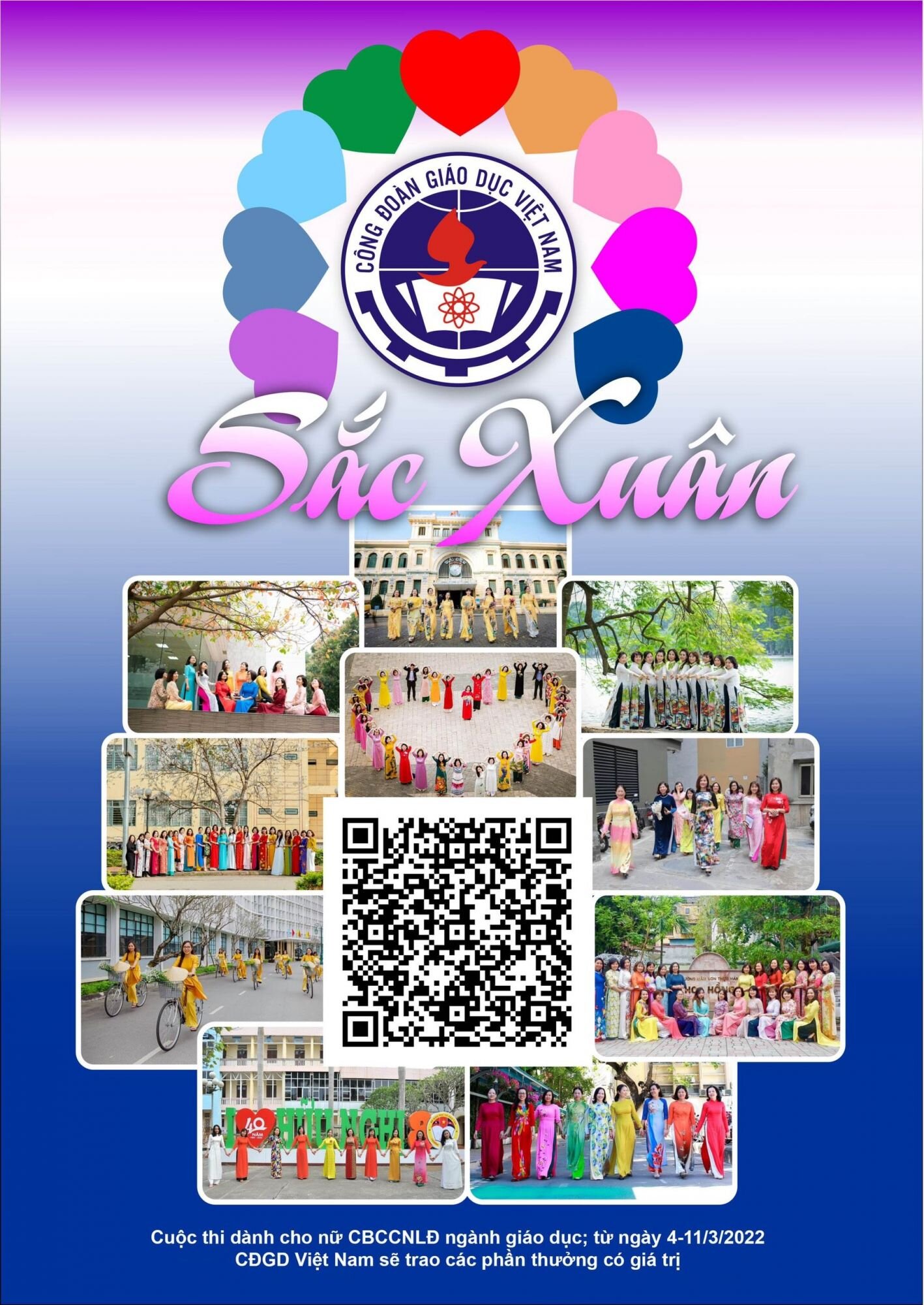 📣Thực hiện theo sự chỉ đạo của lãnh đạo cấp học mầm non. 100% cán bộ giáo viên nhân viên trường MN Tứ Liên đã tham gia cuộc thi SẮC XUÂN và hưởng ứng chương trình TRỞ LẠI TRƯỜNG VÀ HOA SẼ NỞ của công đoàn ngành giáo dục Hà Nội. 