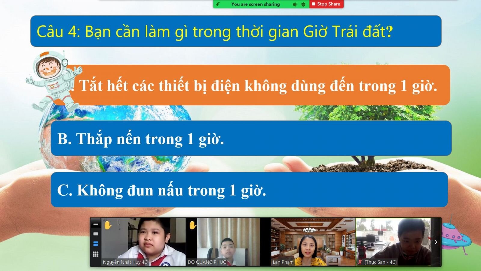 HƯỞNG ỨNG CHIẾN DỊCH 