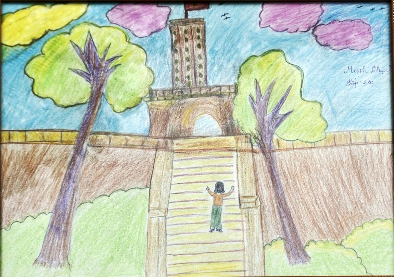 Học sinh Tiểu học Xuân La với cuộc thi vẽ tranh “Hà Nội trong em” do Hội đồng Đội thành phố Hà Nội tổ chức