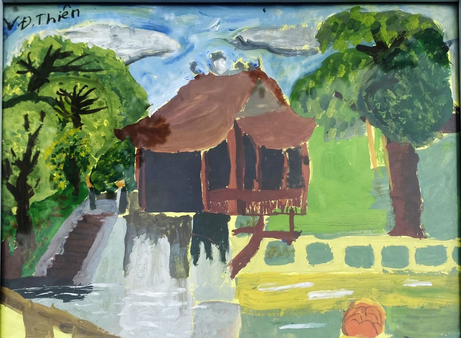 Học sinh Tiểu học Xuân La với cuộc thi vẽ tranh “Hà Nội trong em” do Hội đồng Đội thành phố Hà Nội tổ chức