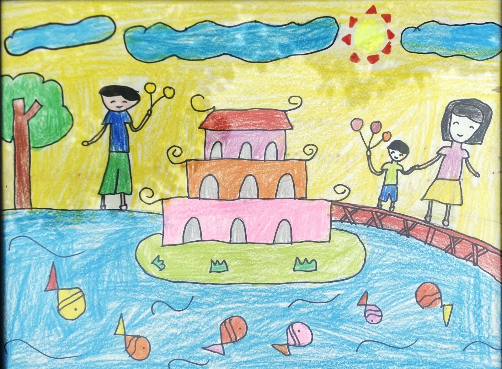 Học sinh Tiểu học Xuân La với cuộc thi vẽ tranh “Hà Nội trong em” do Hội đồng Đội thành phố Hà Nội tổ chức