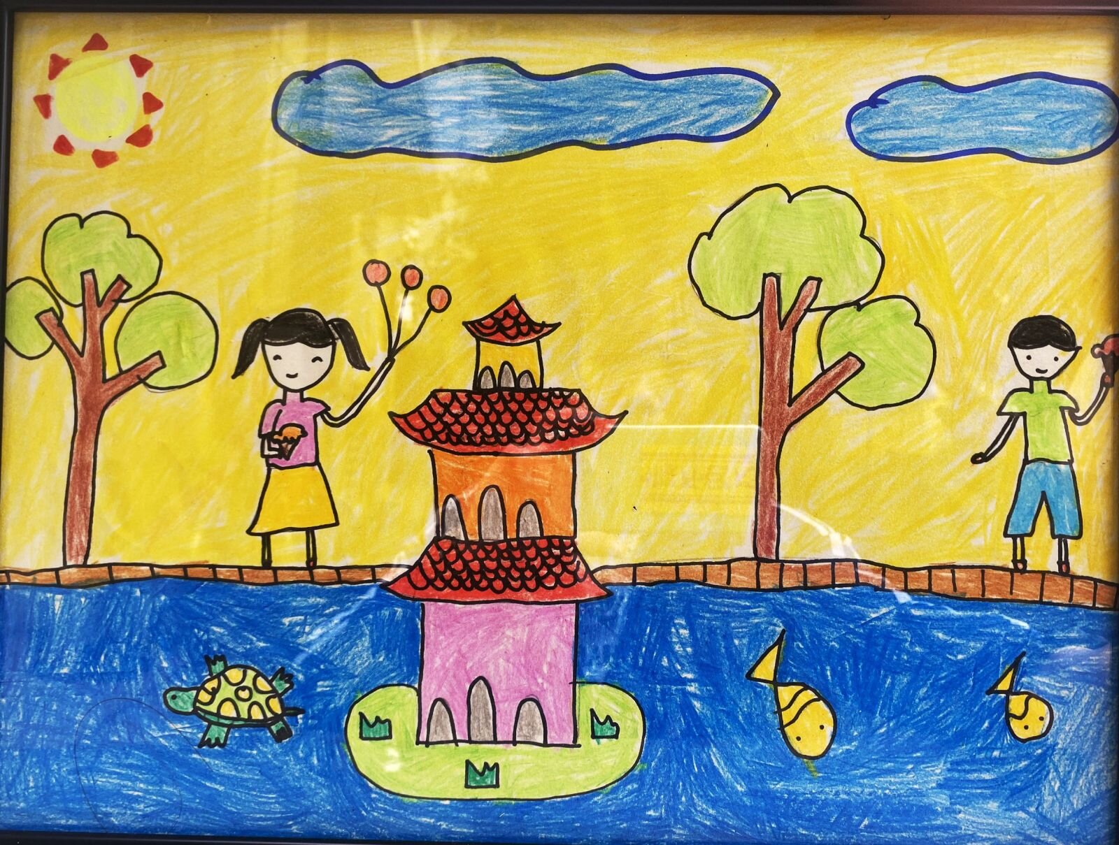 Học sinh Tiểu học Xuân La với cuộc thi vẽ tranh “Hà Nội trong em” do Hội đồng Đội thành phố Hà Nội tổ chức