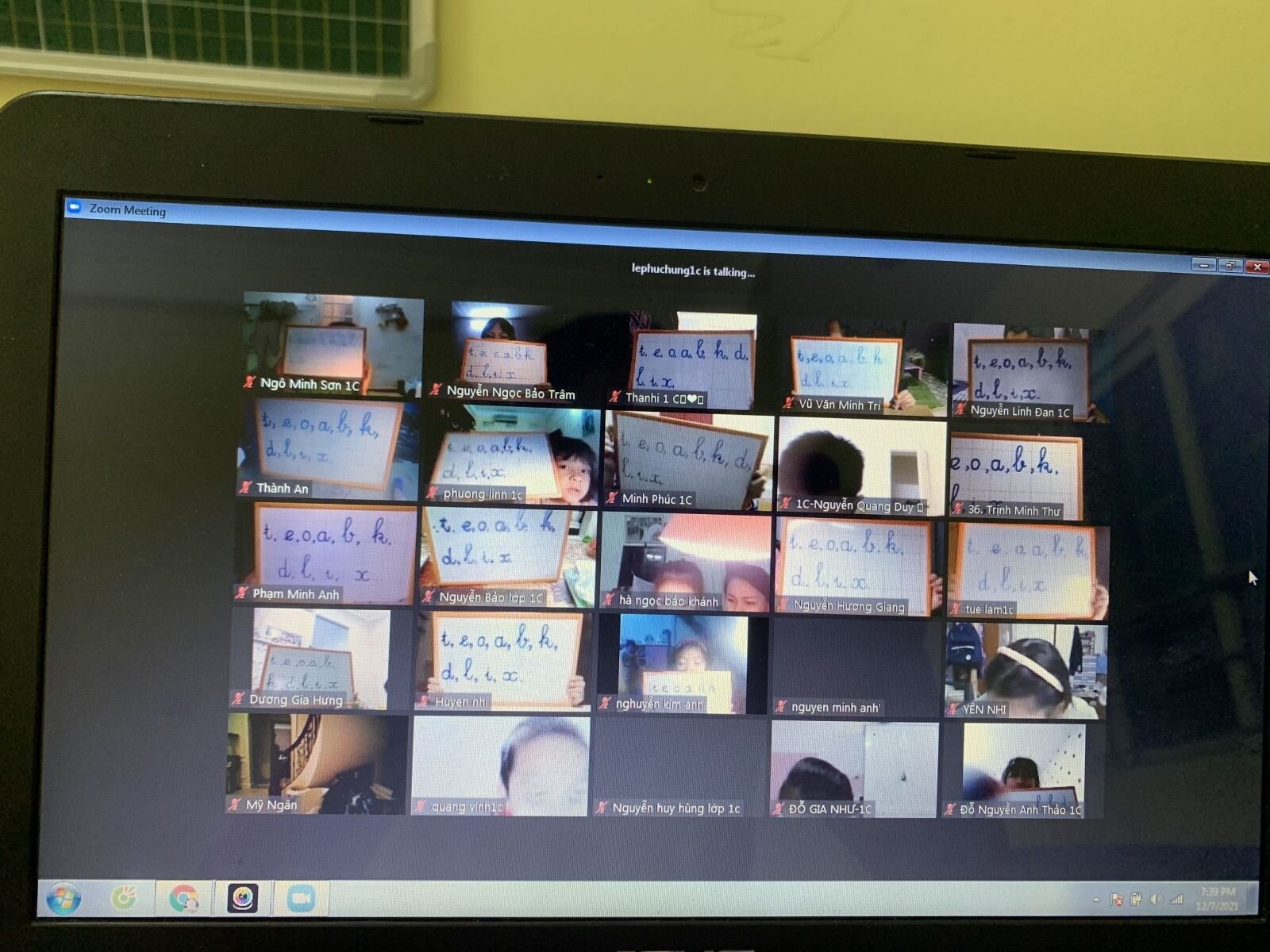 Lớp 1C với những giờ học bổ ích!